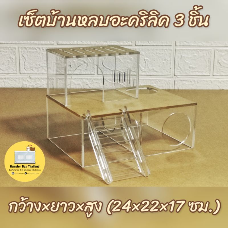 บ้านหลบแฮมสเตอร์สำหรับแฮมสเตอร์ทุกสายพันธุ์