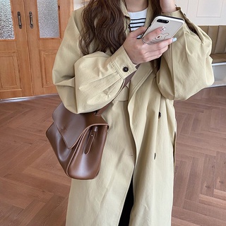 Office lady shoulder bad, sizeM, 3colors กระเป๋าสะพายหนังใบใหญ่