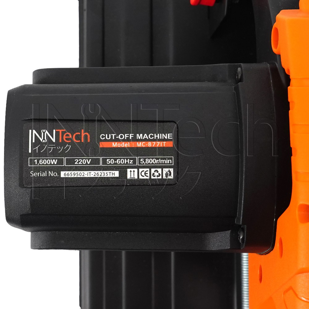 InnTech แท่นตัดไฟเบอร์ เครื่องตัดไฟเบอร์ 7 / 8 นิ้ว 1,600W ไฟเบอร์ตัดเหล็ก พร้อมแกนล็อคชิ้นงานแบบปลดเร็ว แท่นตัดเหล็ก