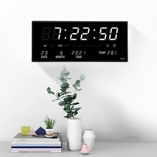 นาฬิกาดิจิตอล LED แขวนติดผนัง Number Clock แขวนผนัง รุ่น NO JH-3615 LED ขนาด 36x15x3CM มี4สีให้เลือก
