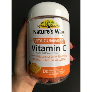 Nature’s Way Vita Gummies Vitamin C 120 เม็ด Exp. 12/24