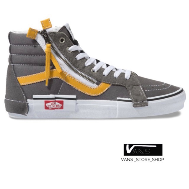 VANS SK8HI REISSUE CAP PEWTER MANGO MOJITO SNEAKERS สินค้ามีประกันแท้