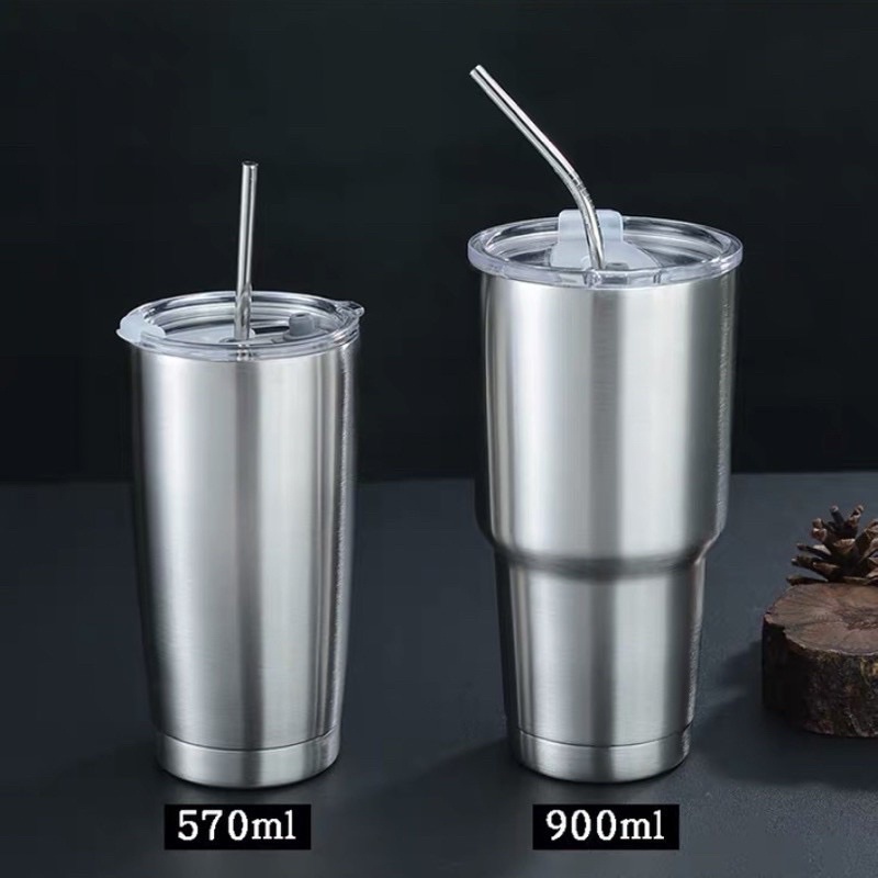 พร้อมส่ง แก้วเยติ QCOOL 30oz สแตนเลส304แท้ แก้วเก็บความเย็น/ร้อน - รูปที่ 3