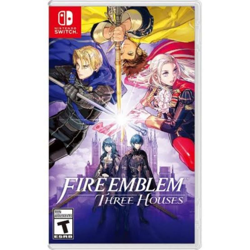 แผ่นเกม nintendo มือสอง : fire emblem three houses