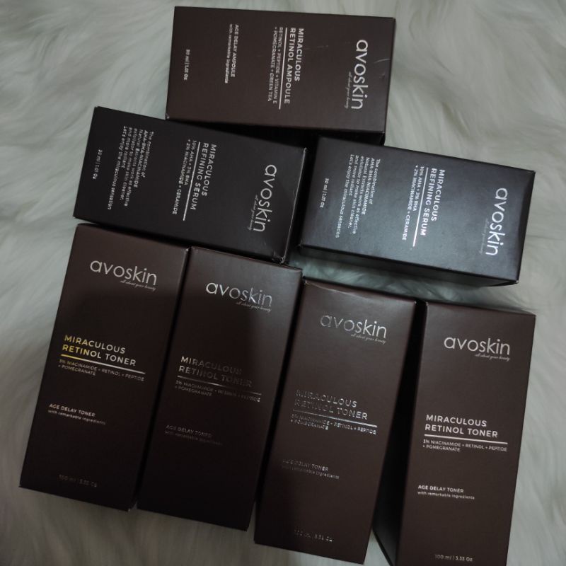 Avoskin Retinol + Avoskin Rinning