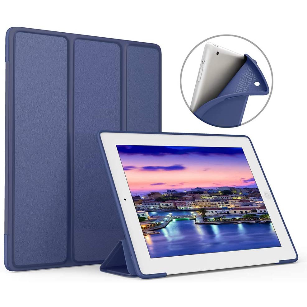 เคสฝาพับ สำหรับ ไอแพด รุ่น 2 /3 /4 Smart Case Foldable Cover Stand For iPad 2 / 3 / 4 (9.7) - รูปที่ 6