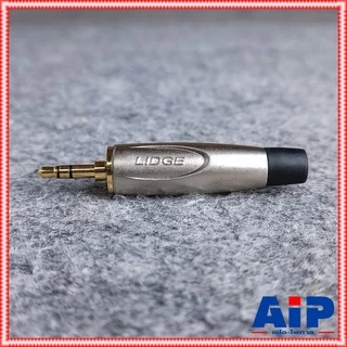 1ตัว ปลั๊ก Plug 3.5mm TR-ST แกนทอง ปลั๊กไมค์ Plug LIDGE YM-168DT ปลั๊ก TRS YM168DT YM 168DT เอไอ-ไพศาล เอไอ-