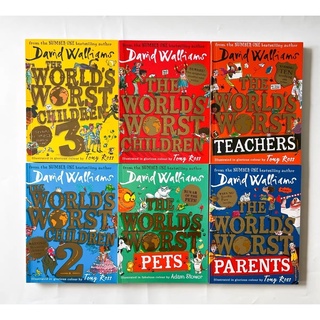 The Worlds Worst Children 6 Books, By David Walliams