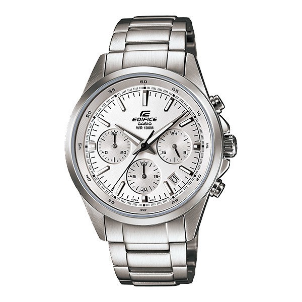 Casio Edifice นาฬิกาข้อมือชาย รุ่น EFR-527D-7A - Silver/White