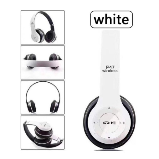 หูฟังครอบบลูทูธ Wireless Bluetooth Headphone-P47