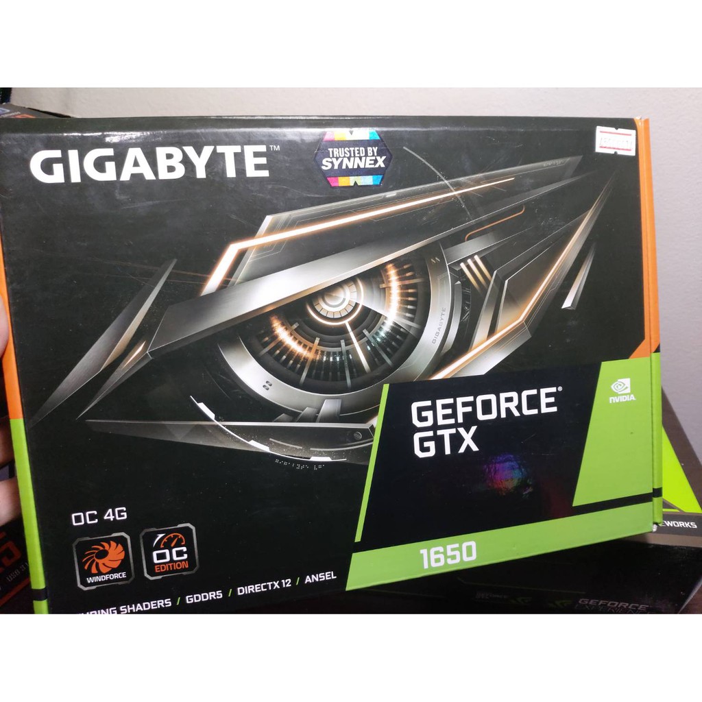 Gigabyte GTX 1650 4G DDr5 128Bit ไม่ต่อไฟเพิ่ม