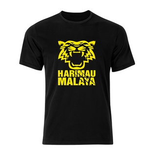 เสื้อยืดพิมพ์ลายแฟชั่น Lint9 เสื้อยืดผ้าฝ้าย 100% พิมพ์ลายโลโก้ Harimau Malaya โอเวอร์ไซซ์ พรีเมี่ยม สําหรับผู้ชาย