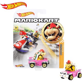 แท้ 100% จากญี่ปุ่น ฮอตวิล รถมาริโอ้ คาร์ท Hot Wheels Mario Kart Mattel Minicar (Bowser)