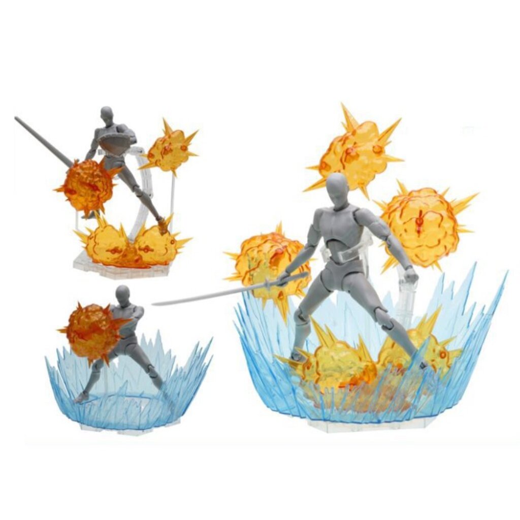 Aura Explosion Model Figure Figma เอฟเฟคออร่าระเบิด พร้อมฐาน โมเดล ฟิกเกอร์ ฟิกม่า