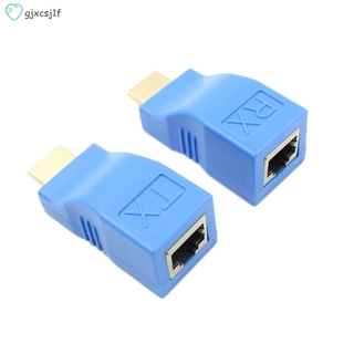 Ready Stock ตัวรับส่งสัญญาณ Hdmi Extender To Rj45 Lan Tx