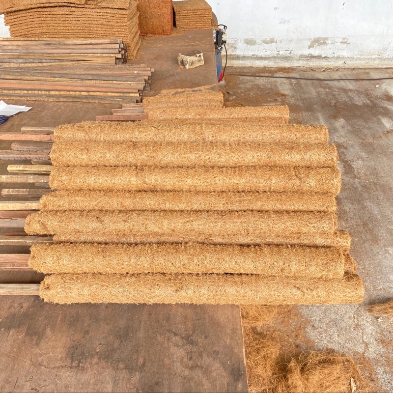 [พร้อมส่ง] ใยมะพร้าวขนาดหนา 1/2 นิ้ว 1x5, 1x10 เมตร สำหรับปลูกพืช คลุมดิน พันเสาไม้เลื้อย - รูปที่ 6