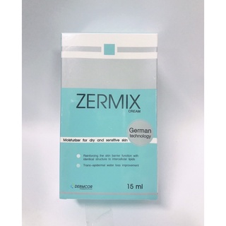 Zermix Cream 15 ML เซอร์มิกซ์ ครีม ผิวบอบบาง แพ้ง่าย ผลิตภัณฑ์ บำรุงผิว ชนิดเซอราไมด์คอมเพล็กซ์ 16718