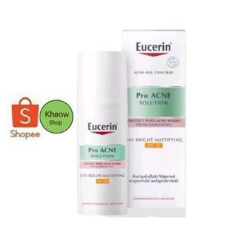 Eucerin Pro ACNE SOLUTION DAY BRIGHT MATTIFYING SPF30 50 ML.