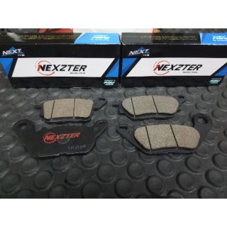 ผ้าเบรคหน้า NEXZTER สำหรับ AEROX / N MAX / LEXI / Q BIX / ECITER/ GRAND FILANO / GT125 /