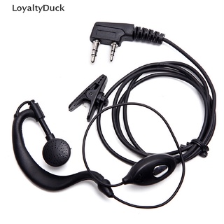 ใหม่ Loyaltyduck หูฟังวิทยุสองทาง สําหรับ Baofeng Uv5R