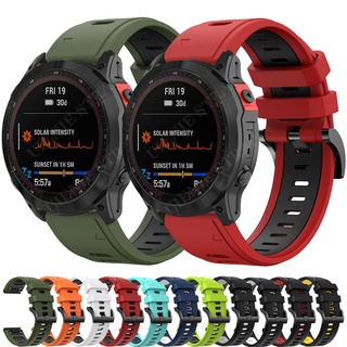 สายนาฬิกาข้อมือซิลิโคน ปลดเร็ว สําหรับ Garmin Fenix 7 7x 6 6x 5 5x 6Pro 5 Plus EPIX Instinct 2 945 935