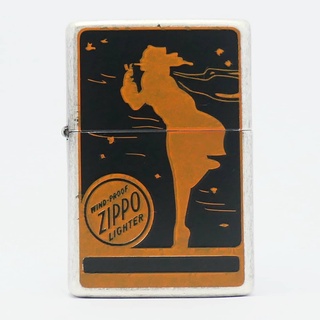 Zippo ZA-1-144C ซิปโป้เกาหลี ของแท้ รับประกันตลอดชีวิต