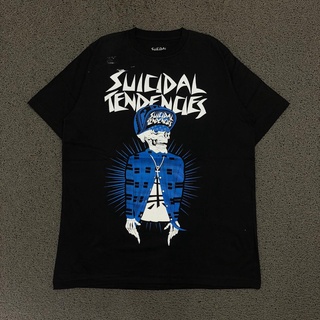 เสื้อยืด พิมพ์ลาย Suicidal TENDENCIES BESTSELLER พรีเมี่ยม สีดํา