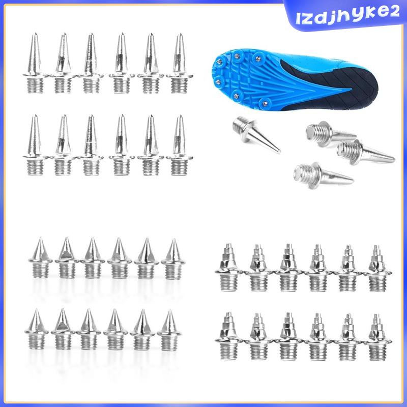 [ รองเท ้ าทดแทนเหล ็ ก 12x Spikes สําหรับรองเท ้ าวิ ่ งกีฬา