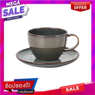 ชุดถ้วยกาแฟ FINE PORCELAIN 250ml KECH CRAFT BREEZE แก้วน้ำ FINE PORCELAIN COFFEE SET 250ml KECH CRAFT BREEZE