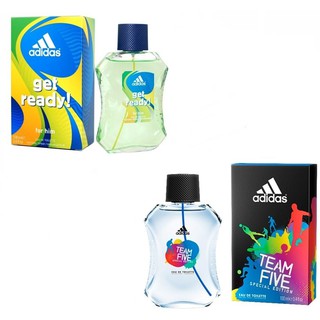 Adidas Team Five Special Edition 100 ml.+Adidas Get Ready for Men EDT 100 ml.