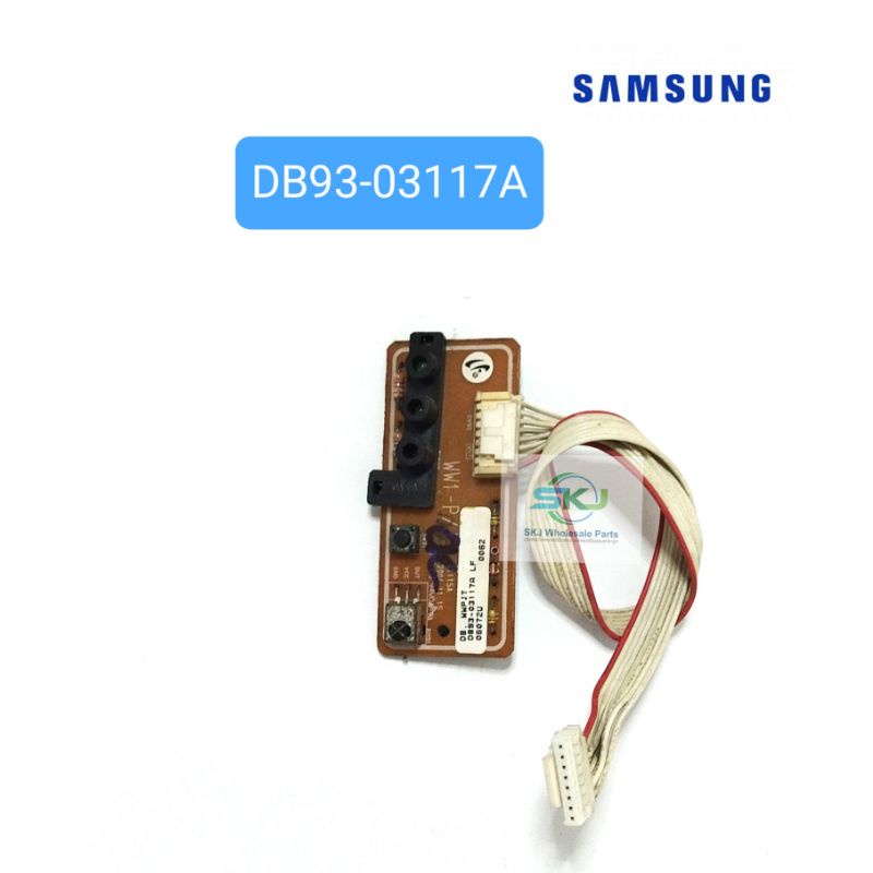 แผงรับสัญญาณรีโมทแอร์ SAMSUNG : DB93-03117A อะไหล่แท้มือสอง