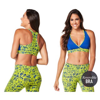 Zumba Wear : City Swag Reversible Bra (สปอร์ตบราออกกำลังกายซุมบ้าหรือโยคะ)