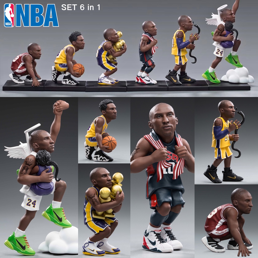 Figure Motion Mode NBA Basketball Players นักบาส บาสเก็ตบอล The Journey of Kobe Bryant การเดินทางของ โคบี ไบรอันต์ Q