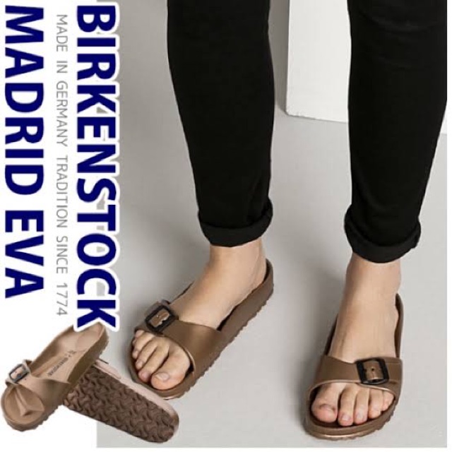 birkenstock madrid eva copper