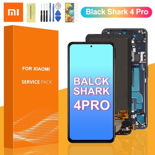 ใหม่ ของแท้ หน้าจอแสดงผล LCD ดิจิทัล LCD กรอบสัมผัส สําหรับ Xiaomi Black Shark 4 Shark PRS-H0 A0 Black Shark 4 Pro