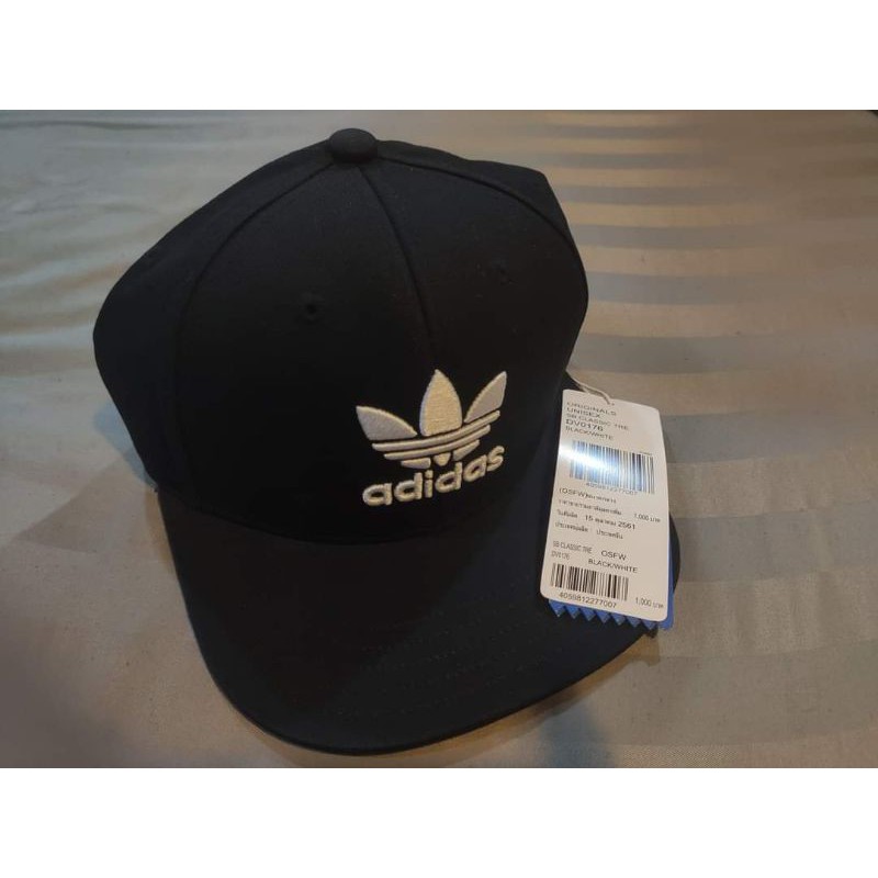 DV0176 adidas Snapback Trefoil Cap - Black | | Shopee Thailand