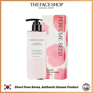 THE FACE SHOP NEW PERFUME SEED VELVET BODY MILK 300ml *ของแท้จากเกาหลี*