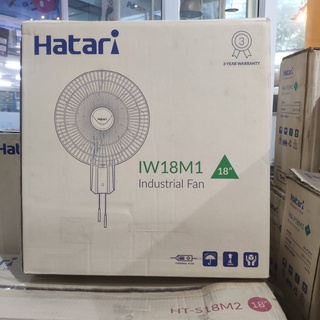 HATARI-พัดลมข้างฝา 18"  IW18M1 สีดำ