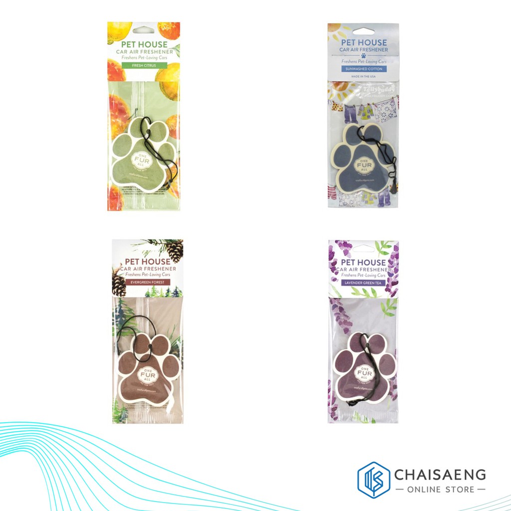 Pet House Car Air Freshener เพ็ท เฮ้าส์ คาร์ แอร์เฟรชเชอเนอร์ แผ่น