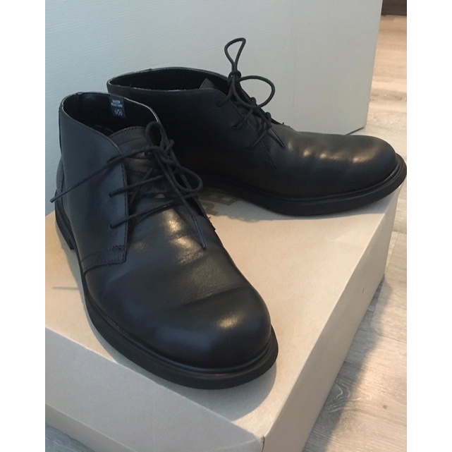 ส่งต่อ Camber รุ่น Neuman รองเท้าบูทหุ้มข้อหนังสีดำหนังวัว ทรงคลาสสิก เบอร์ 42 พร้อมกล่องและถุง