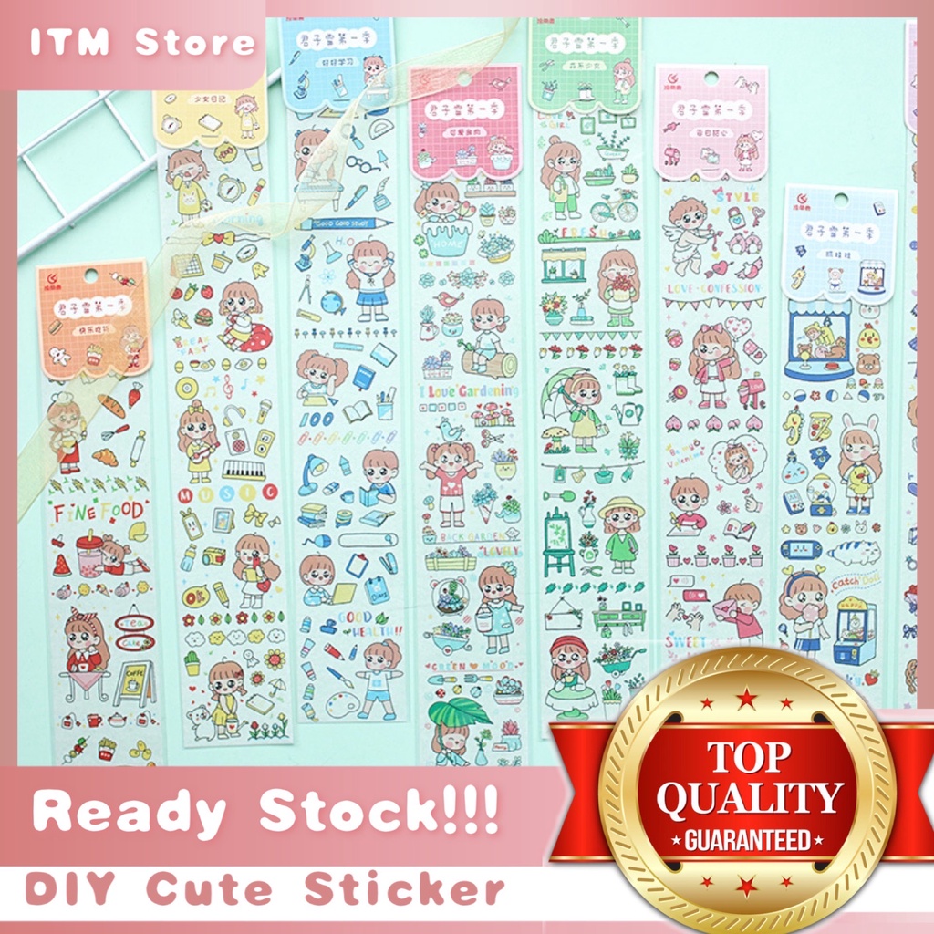 INS สติ๊กเกอร์ DIY สติ๊กเกอร์น่ารัก DIY