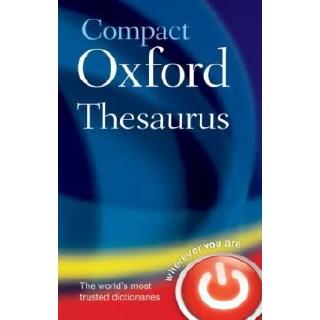 DKTODAY หนังสือ Compact Oxford Thesaurus (3 ED.) revised