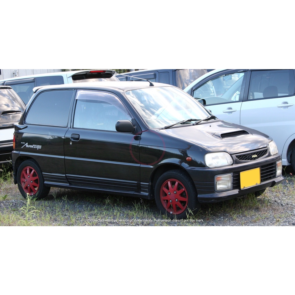 CFS134 2 pcs Turbo Daihatsu Cuore TR-XX Avanzato kancil pintu Belakang Kereta ด้านหลังประตูรถด้านข้า