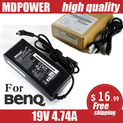 MDPOWER สําหรับ BENQ Joybook P41 P41E P53 Q41 โน้ตบุ๊คแล็ปท็อปแหล่งจ่ายไฟอะแดปเตอร์ AC สายชาร์จ 19V 