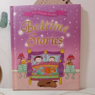 3-in-1 fairytale treasure Bedtime stories หนังสือนิทานปกนวม(มือสอง)