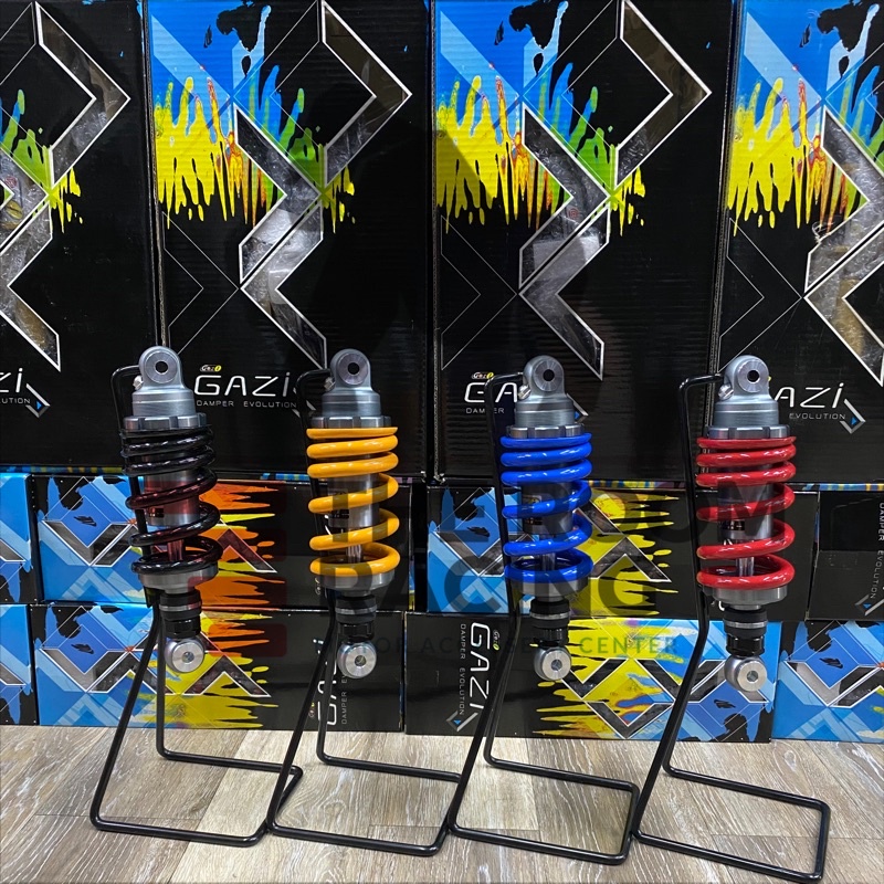 โช๊คหลังเดี่ยว Gazi รุ่น Supreme rx  รถ SONIC / Dash / KR / Serpico / Ls ขนาด 240 mm