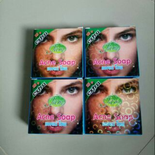 พร้อมส่ง!!! สบู่ลดฝ้า ลดกระ อย่างดี สบู่แอคเน่ โซพ Acne Soup