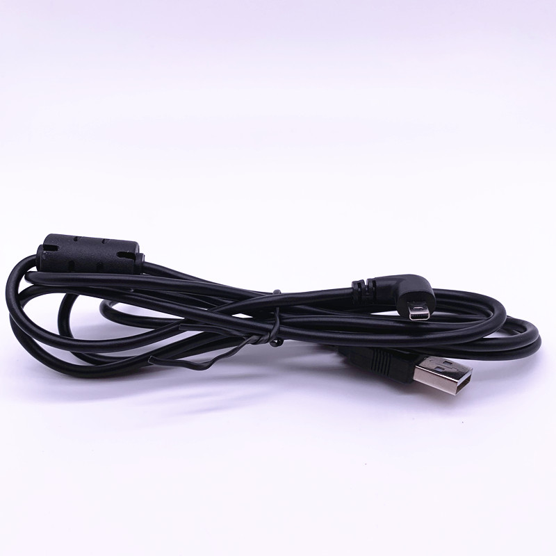 8 Pin มุมซ้าย 90 องศาปลั๊กสายเคเบิลข้อมูลสายไฟสําหรับ Panasonic LUMIX DMC-LZ3, LZ4, LZ5, LZ6, LZ7, T