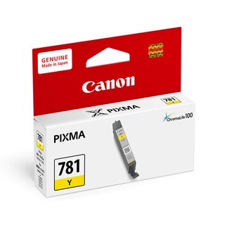 หมึกอิงค์เจ็ท สีเหลือง Canon CLI-781/Canon Yellow Ink Cartridge CLI-781