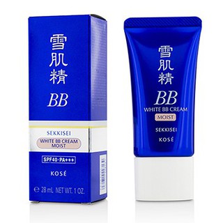 ทักแชทร้านก่อนสั่ง KOSE Sekkisei White BB Cream Moist SPF40 PA+++ Size: 28ml/1oz